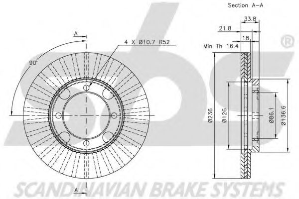 Disc frana 2