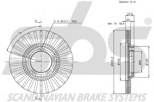 Disc frana 2