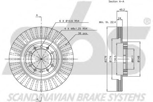 Disc frana 3