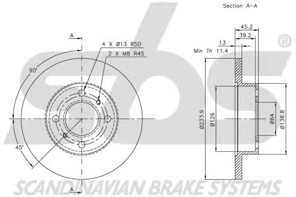 Disc frana 3