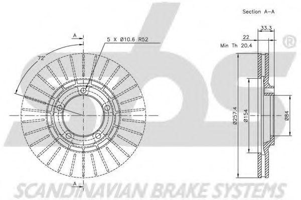 Disc frana 2