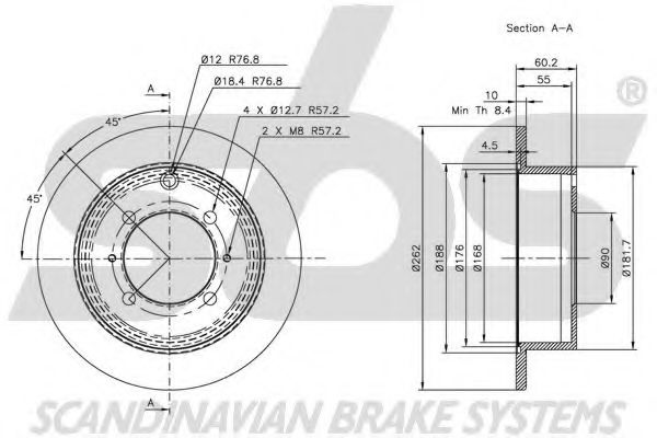 Disc frana 3
