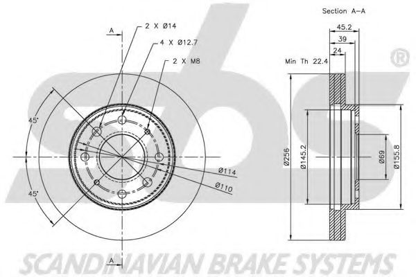 Disc frana 3
