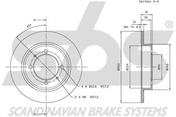 Disc frana 2