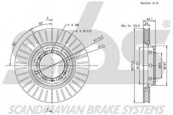 Disc frana 3