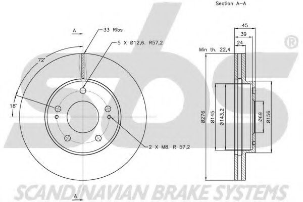 Disc frana 3