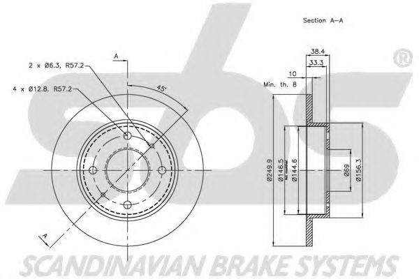 Disc frana 3
