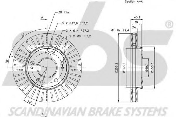 Disc frana 2