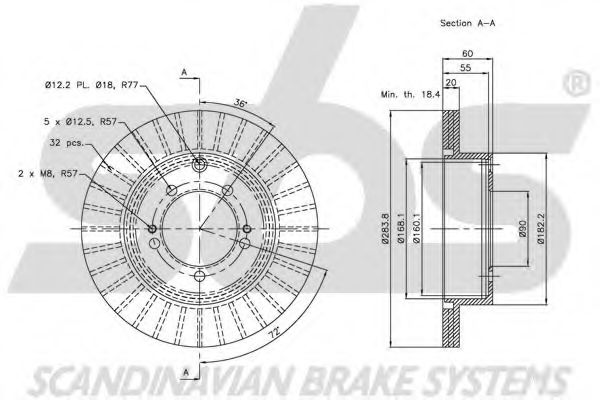 Disc frana 3