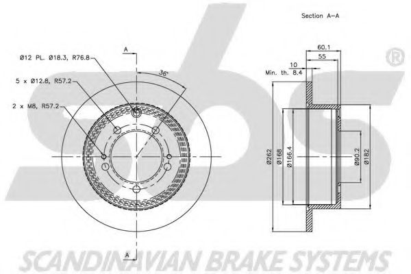 Disc frana 3