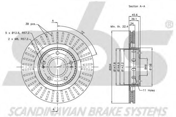 Disc frana 3