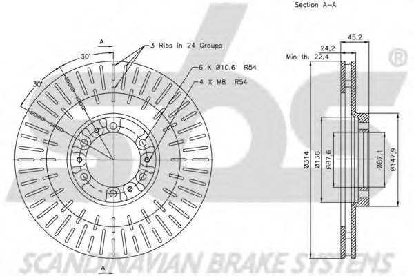 Disc frana 3