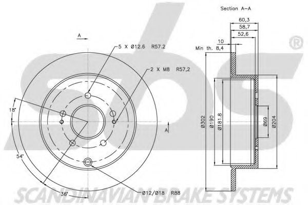 Disc frana 3