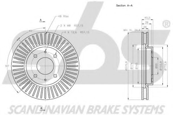 Disc frana 3