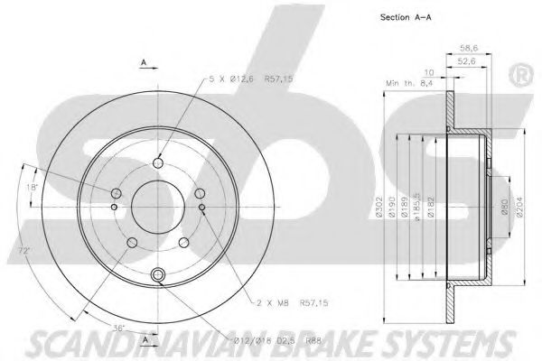 Disc frana 3