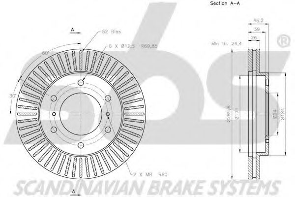 Disc frana 3