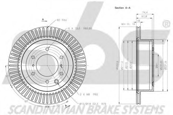 Disc frana 3