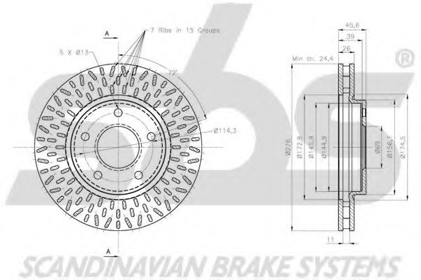Disc frana 3