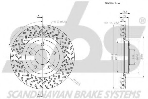 Disc frana 3