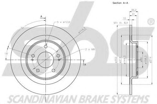 Disc frana 3