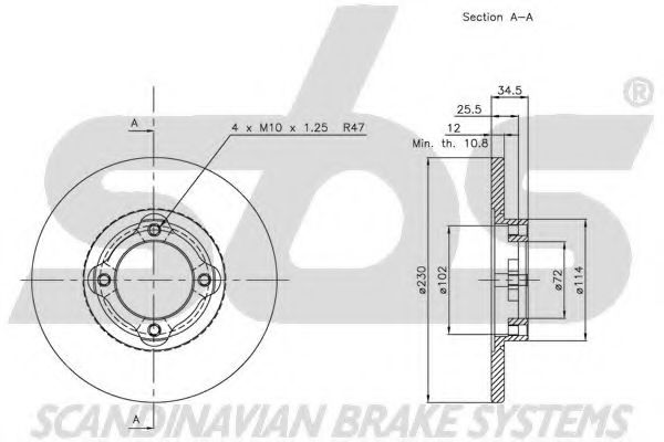 Disc frana 2