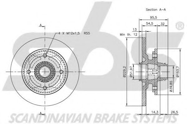 Disc frana 2