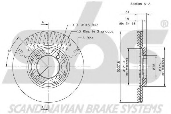 Disc frana 2