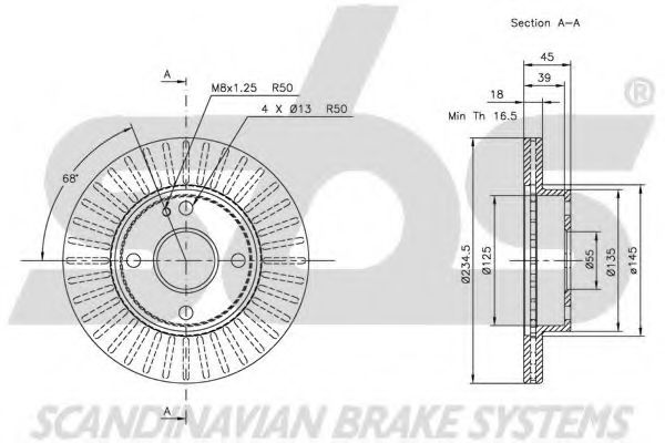 Disc frana 3