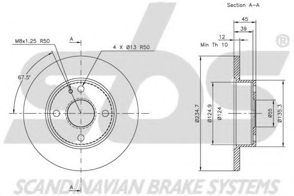 Disc frana 2