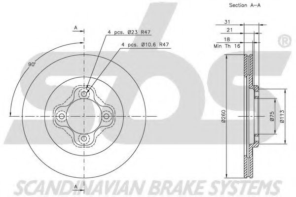 Disc frana 2