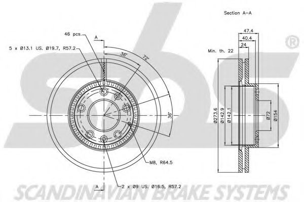 Disc frana 3