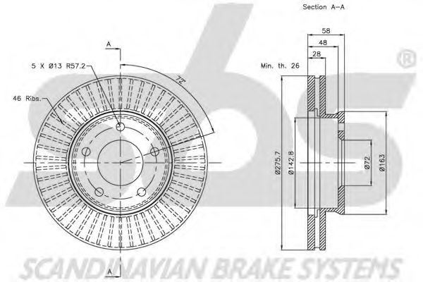 Disc frana 2