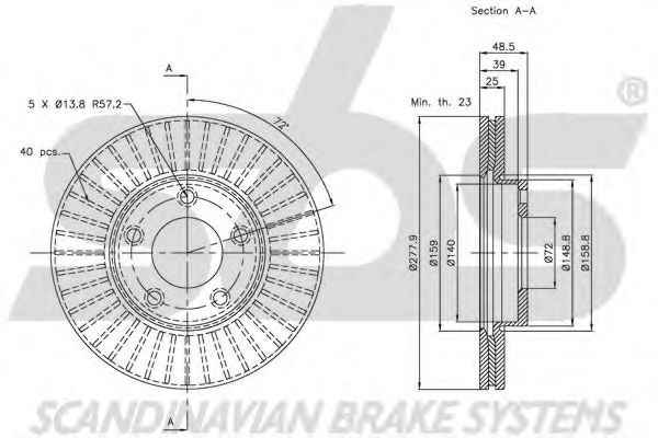 Disc frana 3