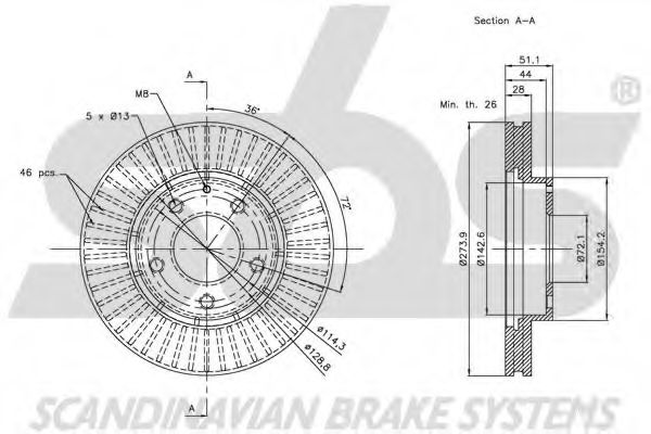 Disc frana 2