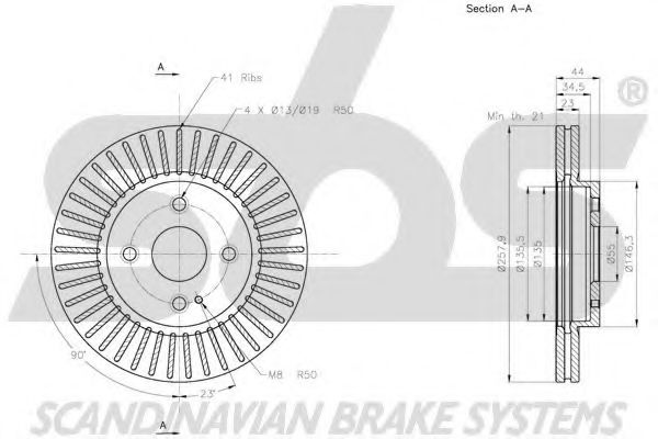Disc frana 3