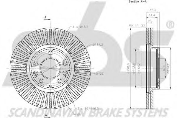 Disc frana 3