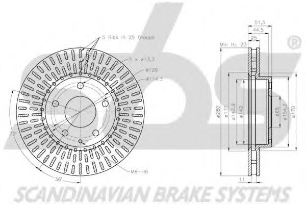 Disc frana 3