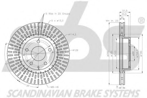 Disc frana 3
