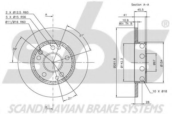 Disc frana 3