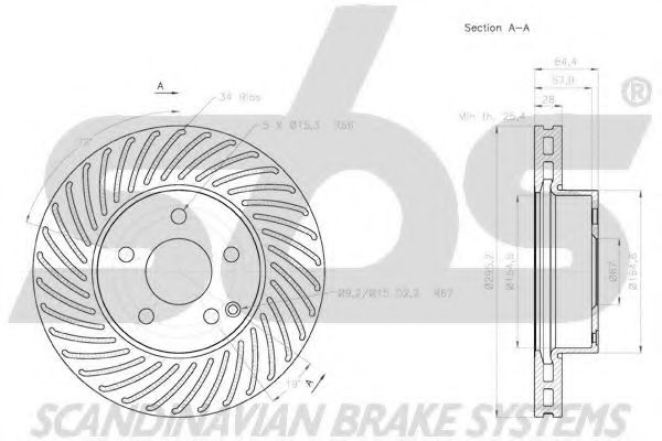 Disc frana 3