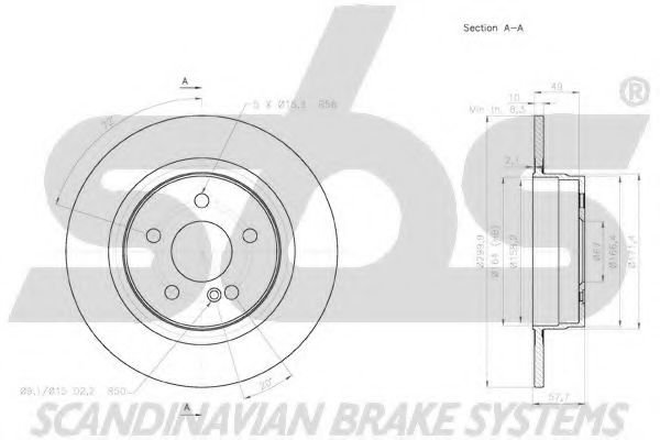 Disc frana 3