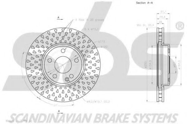Disc frana 3