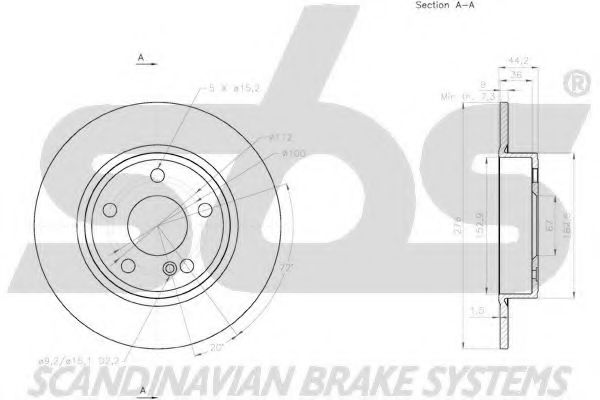 Disc frana 3