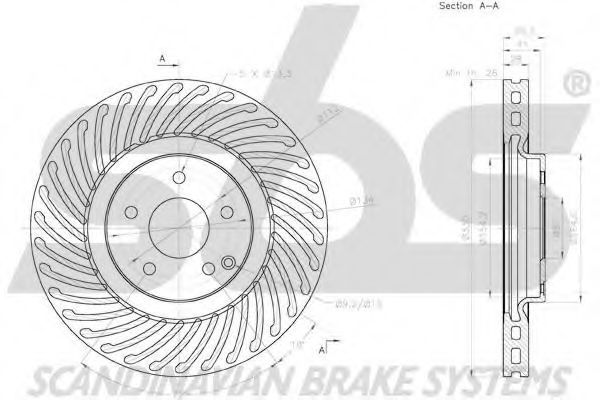 Disc frana 3