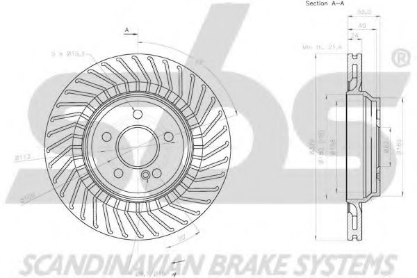 Disc frana 3