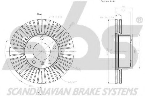 Disc frana 3