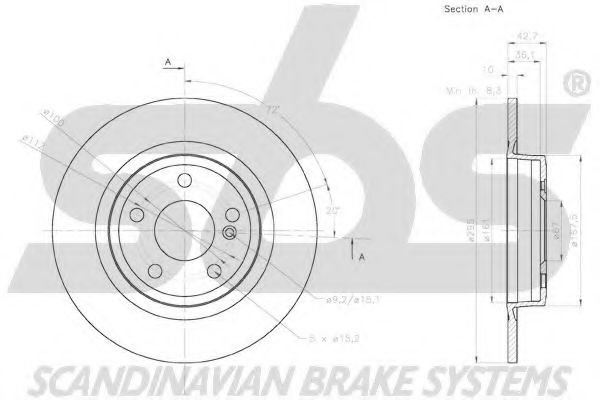 Disc frana 3