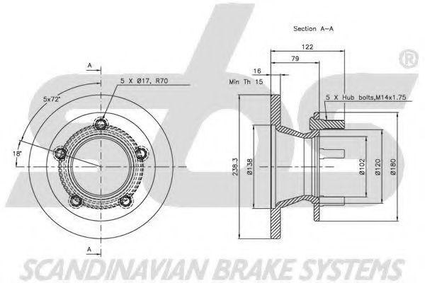 Disc frana 2