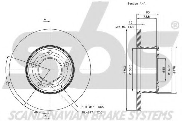 Disc frana 2