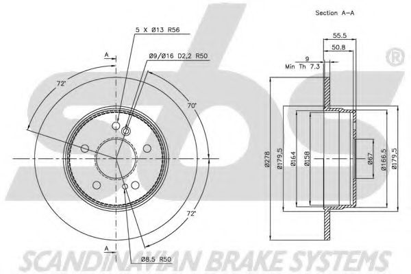 Disc frana 3